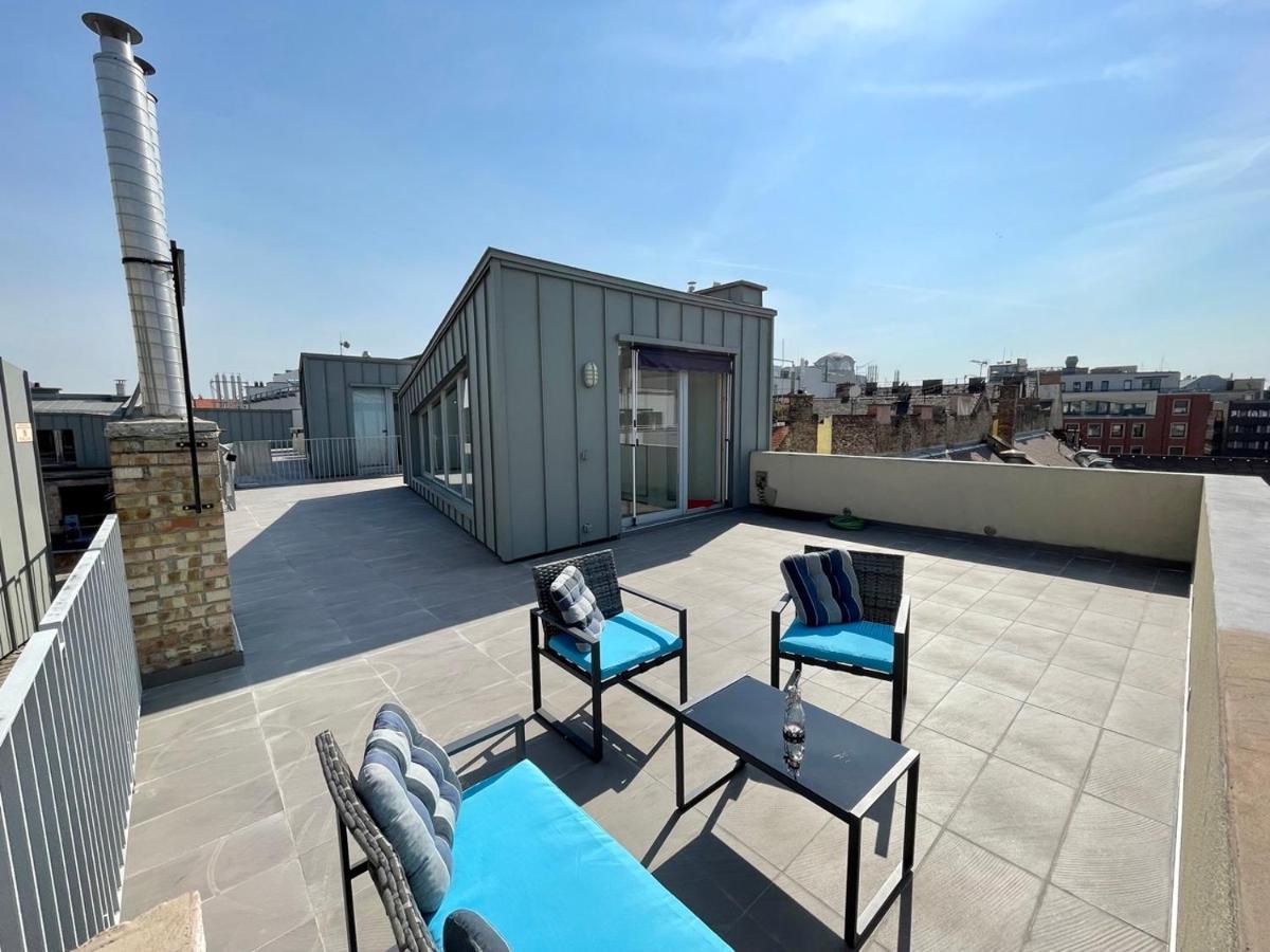 Penthouse W Private Rooftop And Free Parking Budapest Eksteriør billede