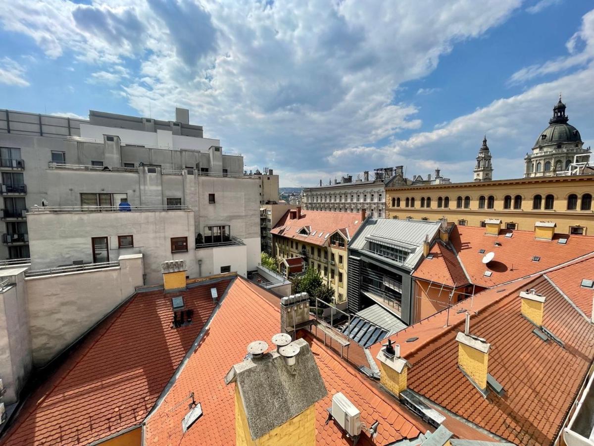 Penthouse W Private Rooftop And Free Parking Budapest Eksteriør billede