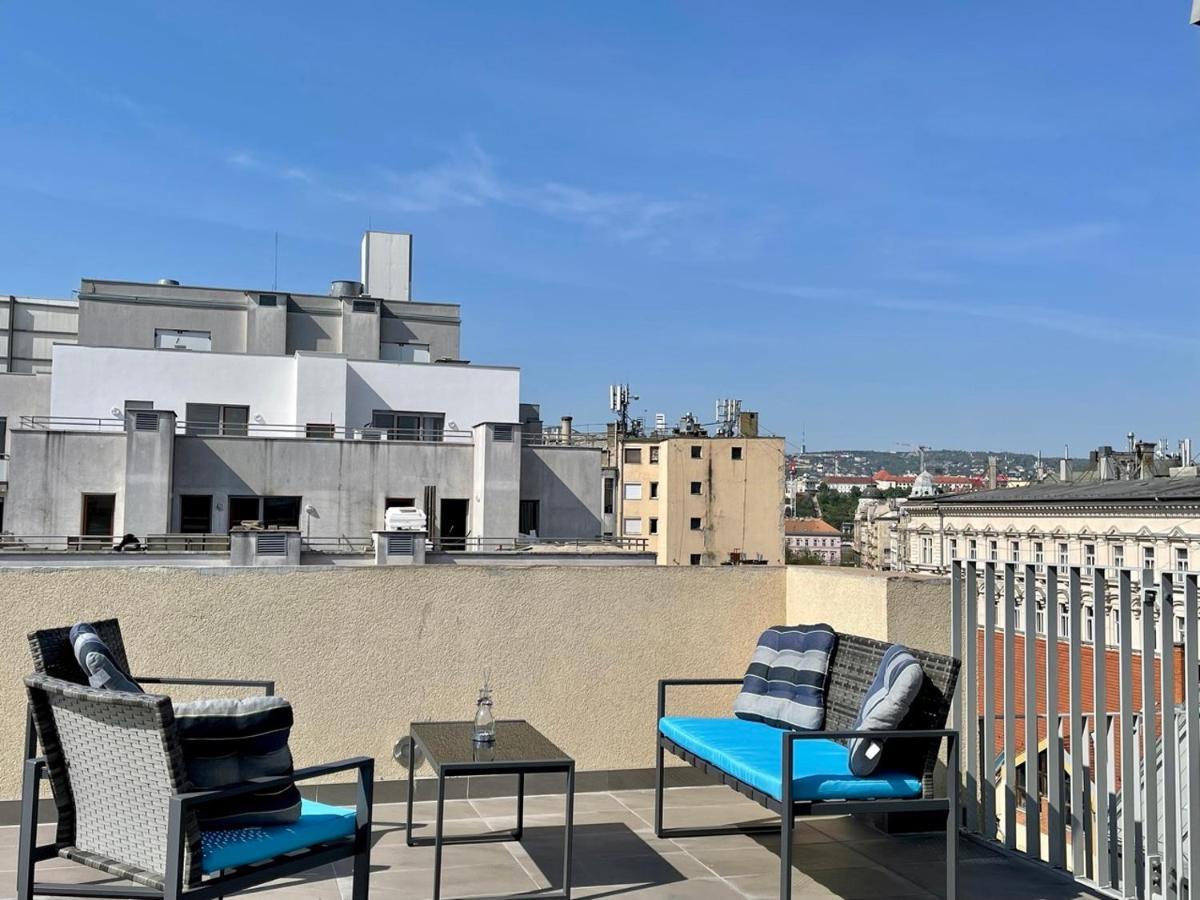 Penthouse W Private Rooftop And Free Parking Budapest Eksteriør billede