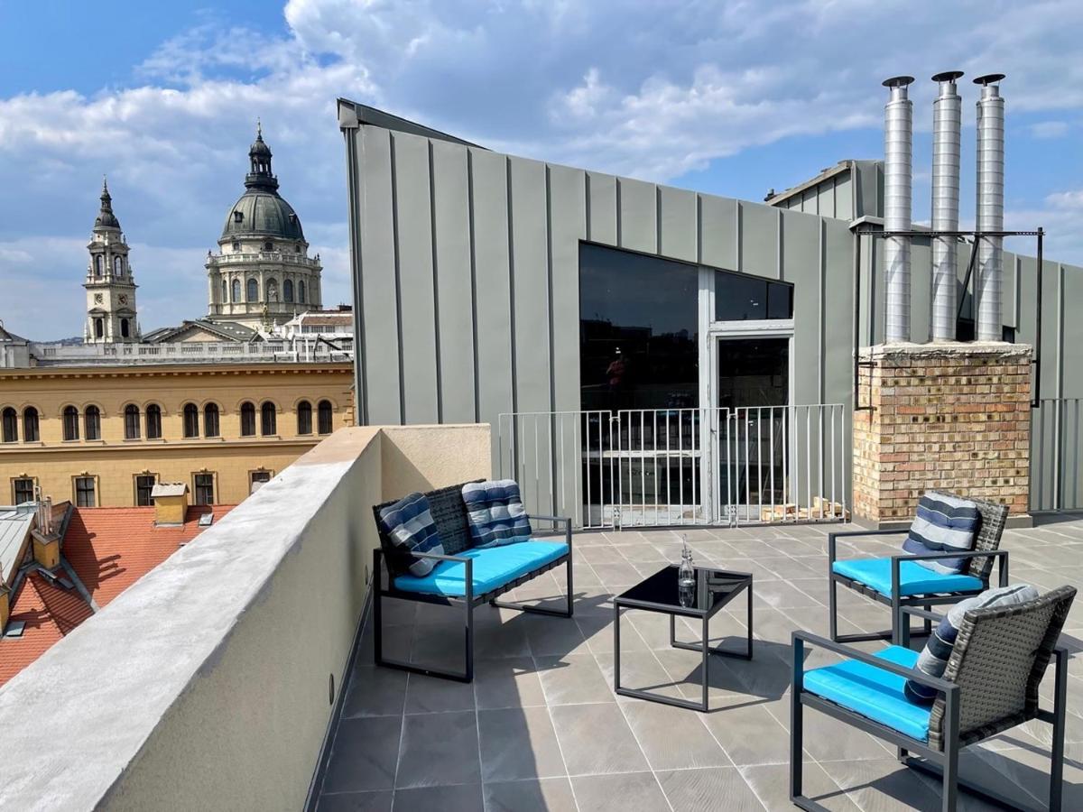 Penthouse W Private Rooftop And Free Parking Budapest Eksteriør billede