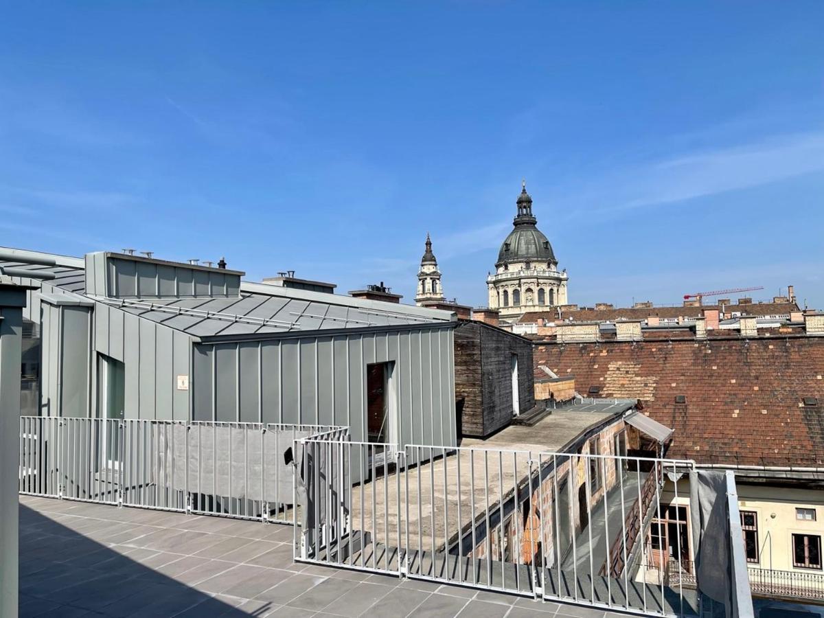 Penthouse W Private Rooftop And Free Parking Budapest Eksteriør billede